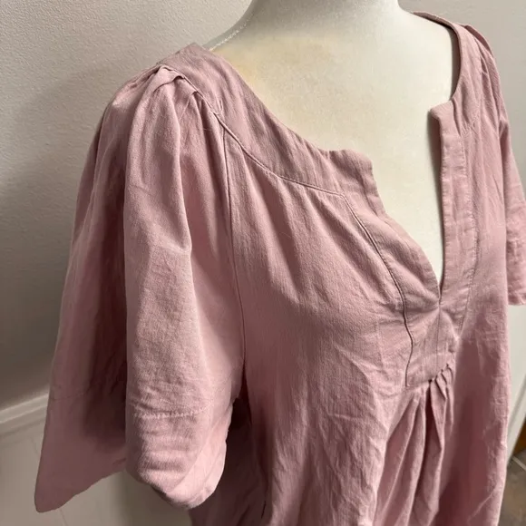 Pomander Place Finley Flutter Sleeve Mini Dress Lilac Light Purple Medium M