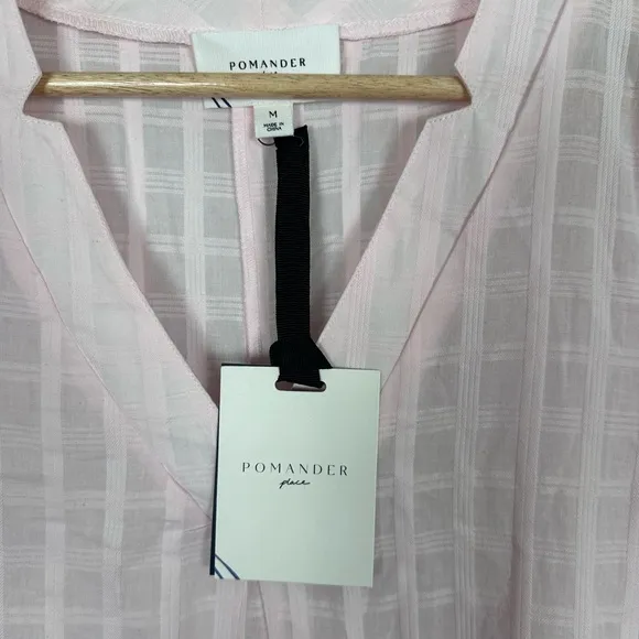 POMANDER PLACE Pink Carolina Caftan