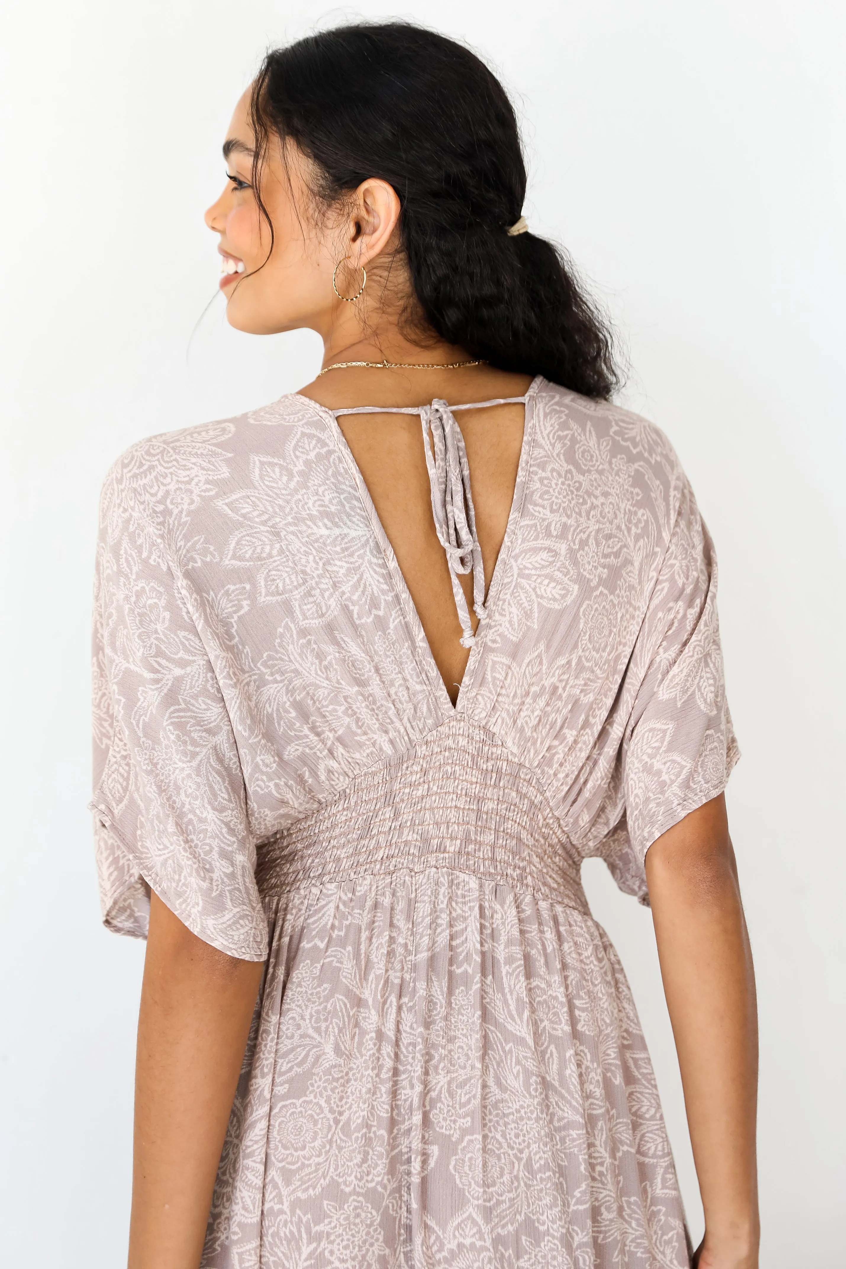 Precious Passion Floral Maxi Dress