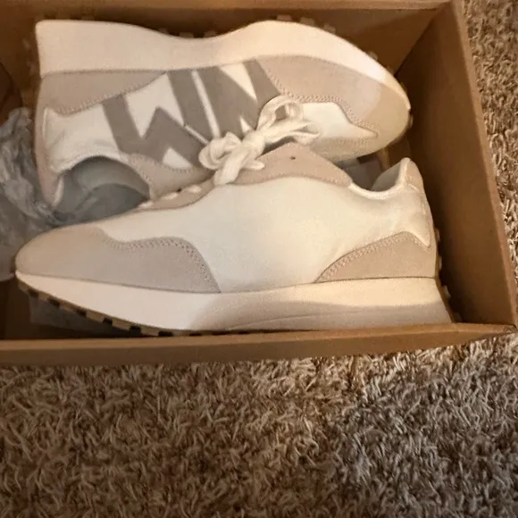 Project NM White and Gray Sneakers- size 8.5- New in Box