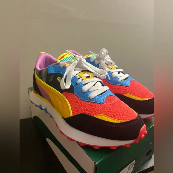 Puma Colorful Sneakers youth size 7