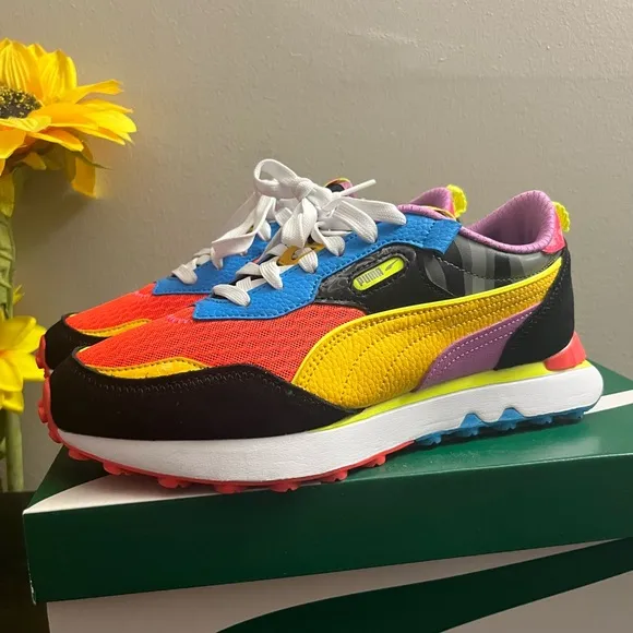 Puma Colorful Sneakers youth size 7