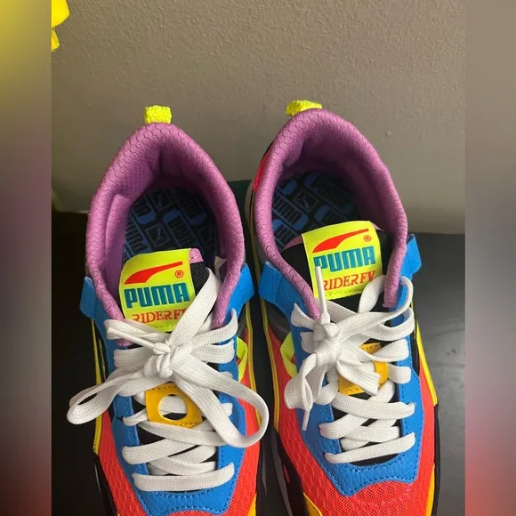 Puma Colorful Sneakers youth size 7