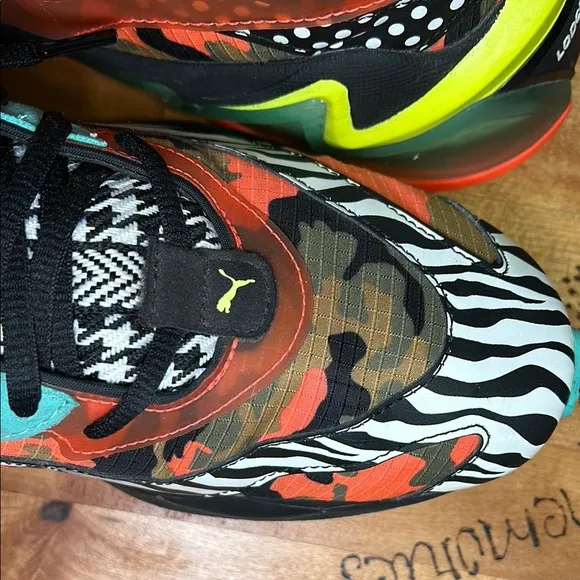 Puma LQDCell Origin Mixed Mens Size 11 Animal Print Camo
