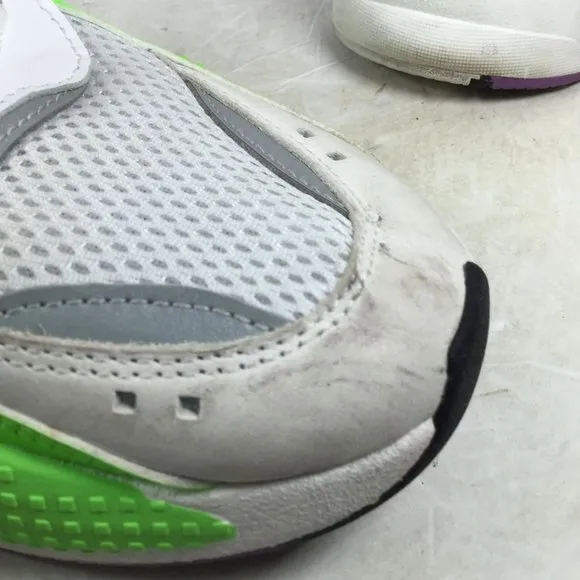 Puma RS Bold Fluorescent Sneakers White Green Purple Size 7C