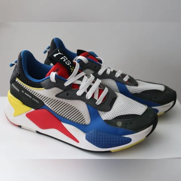 Puma RS-X Multicolor Sneakers size 10