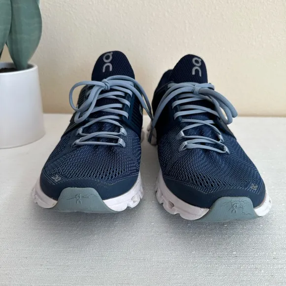 QN Cloudswift 1 Blue Mesh Running Sneakers Men’s 8
