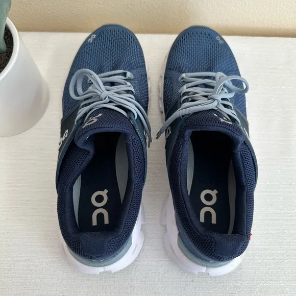 QN Cloudswift 1 Blue Mesh Running Sneakers Men’s 8