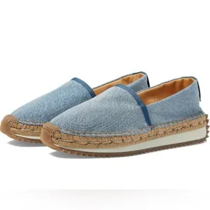 Rag and Bone Espadrille Runner - Light Denim. Fisherman esthetic style. 40/9