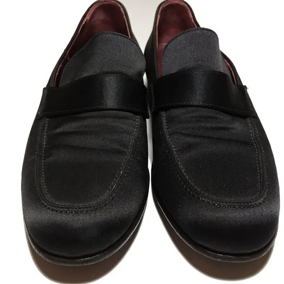 Rare Cole Haan Italy &quot;Evening&quot; Opera Tux Formal Loafers Men Size 8