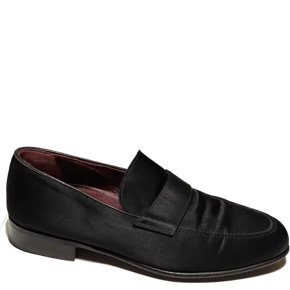 Rare Cole Haan Italy &quot;Evening&quot; Opera Tux Formal Loafers Men Size 8