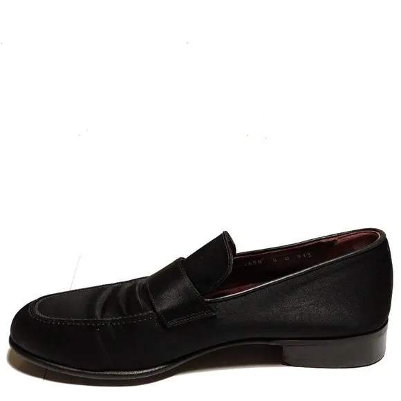 Rare Cole Haan Italy &quot;Evening&quot; Opera Tux Formal Loafers Men Size 8
