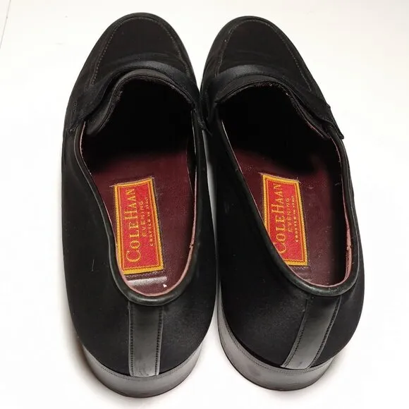 Rare Cole Haan Italy &quot;Evening&quot; Opera Tux Formal Loafers Men Size 8