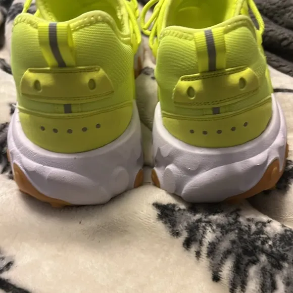 🔥RARE NIKE VOLT YELLOW/GREEN/GUM PRESTO REACT SZ 12 EXCELLENT