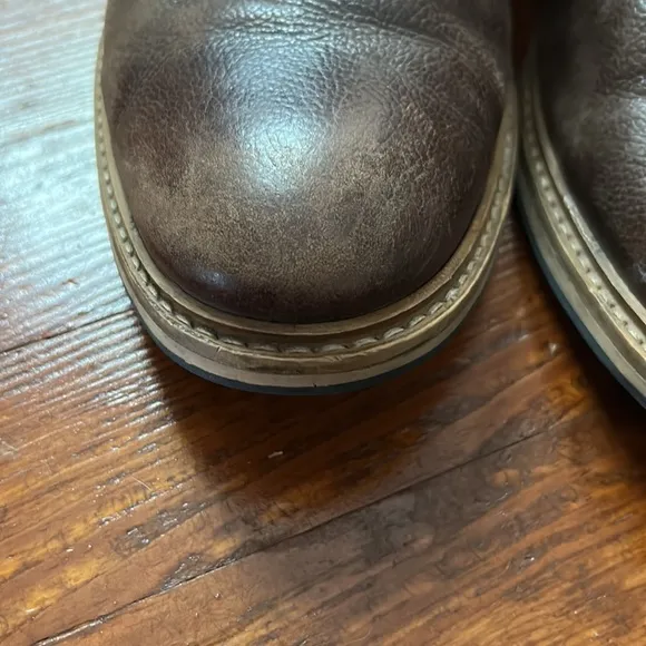 Real Leather Ankle Boots size 10.5