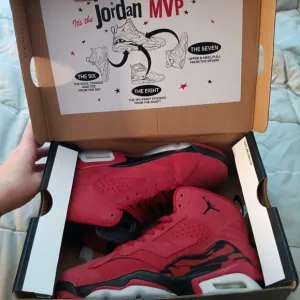 Red Air Jordan Mvp Sneakers