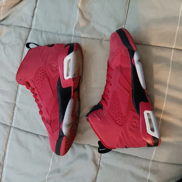 Red Air Jordan Mvp Sneakers