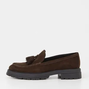 Revolve Vagabond Brown Suede Leather JOHNNY 2.0 LOAFER NWOT