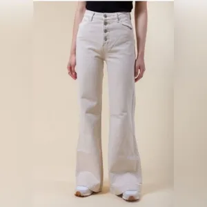 Rolla's Eastcoast Flare Jeans in beige natural NWT