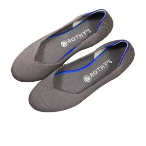 ROTHY’S The Flat in Mink Retired Round Toe Flats