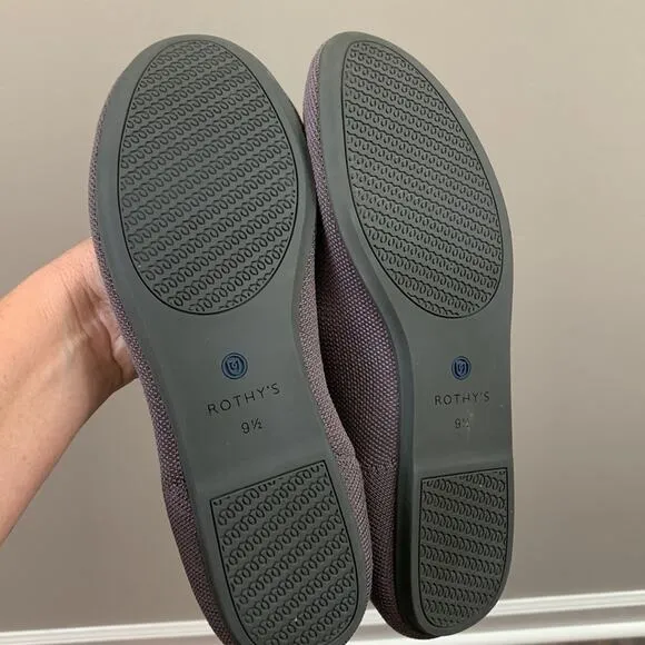 ROTHY’S The Flat in Mink Retired Round Toe Flats