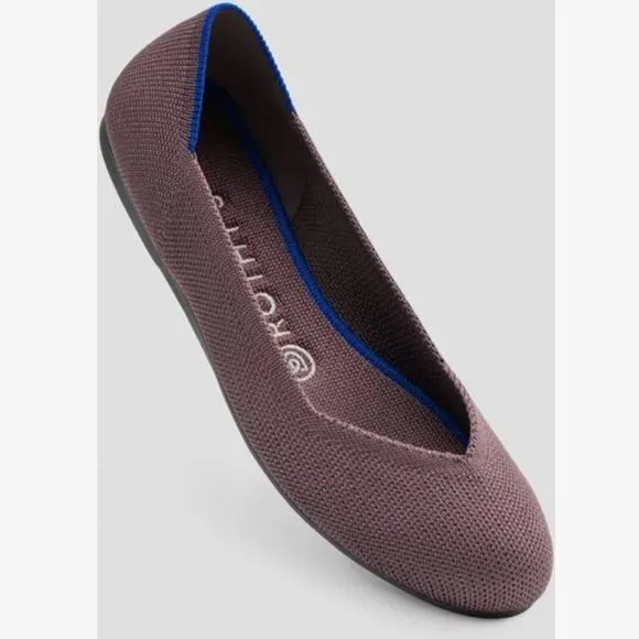 ROTHY’S The Flat in Mink Retired Round Toe Flats