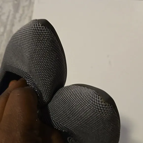 Rothy's The Point Birdseye Flats in Cloud Grey