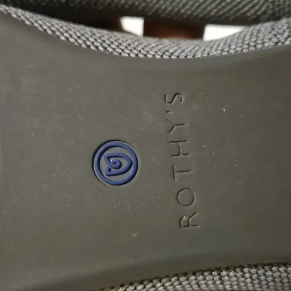 Rothy's The Point Birdseye Flats in Cloud Grey