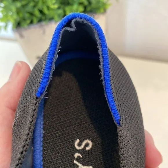 Rothy’s The Point Black Pointed Toe Ballet Flats Size 9