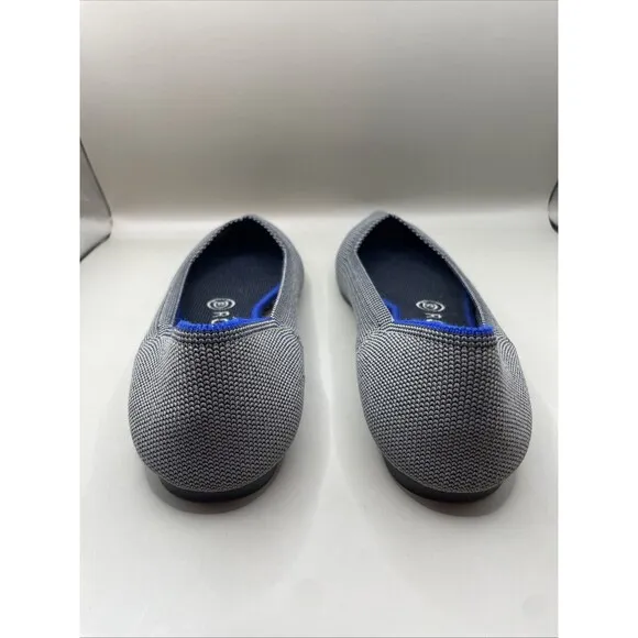 Rothys The Point Cloud Birdseye Pointed Ballet Flat Shoes Womens 8.5 China
