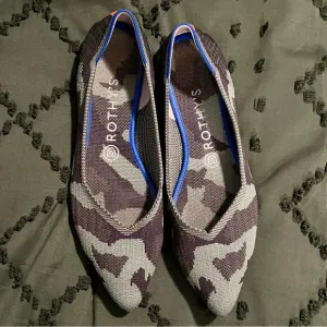 Rothy’s The Point Flats – Camo Print – Size 9