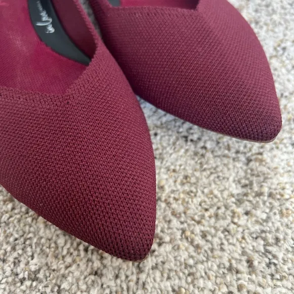 Rothy's The Point In Love Insole Cabernet Color Woman’s Size 8
