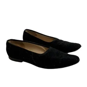 Salvatore Ferragamo Womens Square Toe Slip On Ballet Flats Driving Loafers 7.5