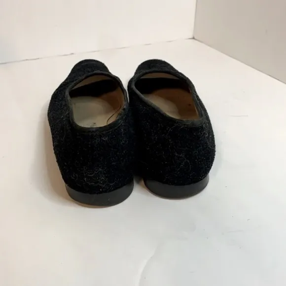 Salvatore Ferragamo Womens Square Toe Slip On Ballet Flats Driving Loafers 7.5