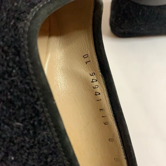 Salvatore Ferragamo Womens Square Toe Slip On Ballet Flats Driving Loafers 7.5