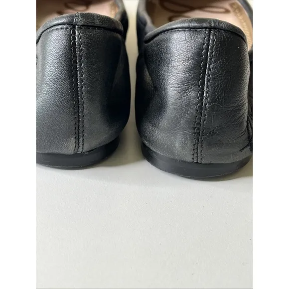 Sam Edelman Felicia Ballet Flats Black Ballerina Slip On Preppy Classic Casual 8