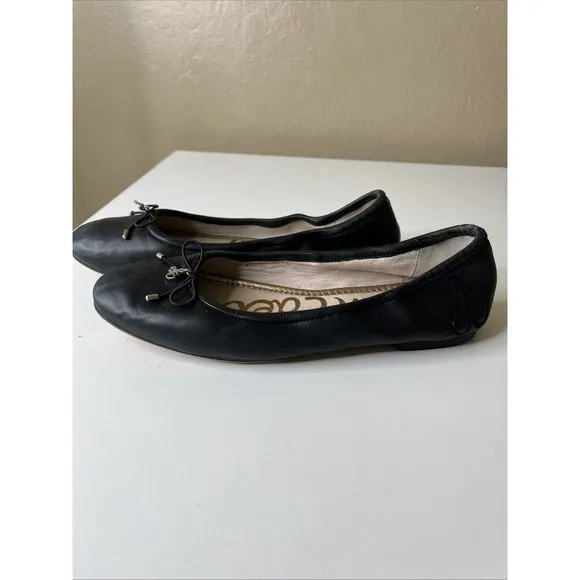 Sam Edelman Felicia Ballet Flats Black Ballerina Slip On Preppy Classic Casual 8