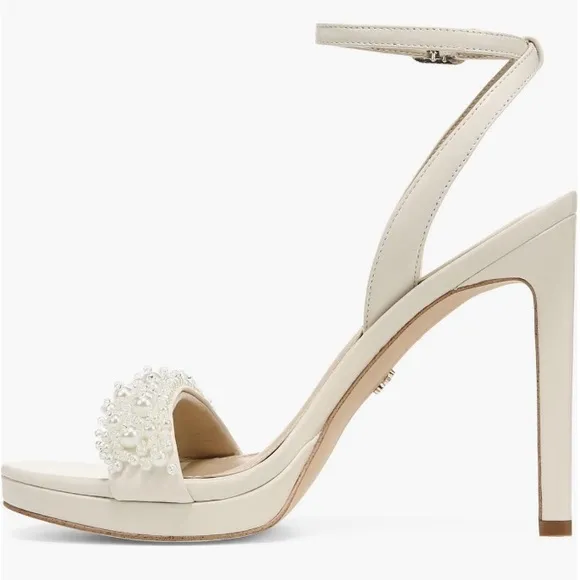 Sam Edelman  Rhinestone Ankle Strap Sandal  9.5M