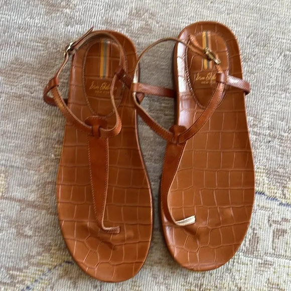 Sam Edelman Women's Naomi Leather Thong Sandals Size 9