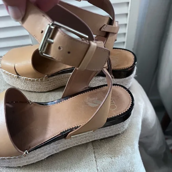SARTO By Franco Sarto Tan Espadrille Shoes