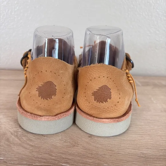 Satorisan Benirras Perforated Marnie Brown Suede Shoes Size 7, EUR 38