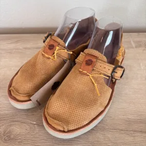 Satorisan Benirras Perforated Marnie Brown Suede Shoes Size 7, EUR 38