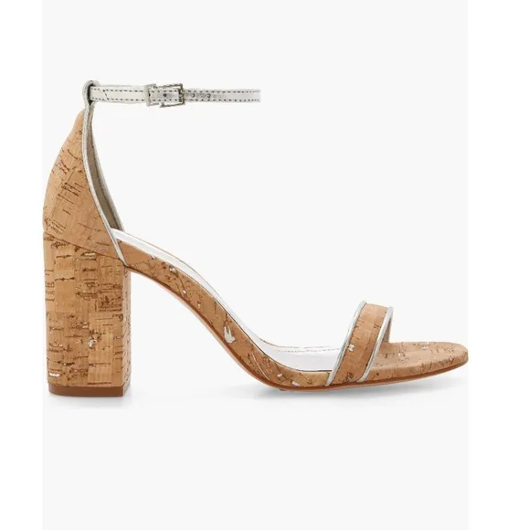 Schutz Cadey Lee Ankle Strap Ankle Strap Sandals Natural /  Leather  Women's 6.5