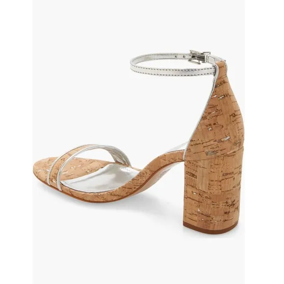 Schutz Cadey Lee Ankle Strap Ankle Strap Sandals Natural /  Leather  Women's 6.5