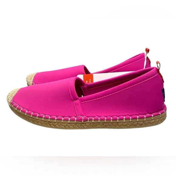 Sea Star Hot Pink Water Friendly Women’s Beachcomber Espadrilles Size W6
