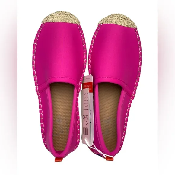 Sea Star Hot Pink Water Friendly Women’s Beachcomber Espadrilles Size W6