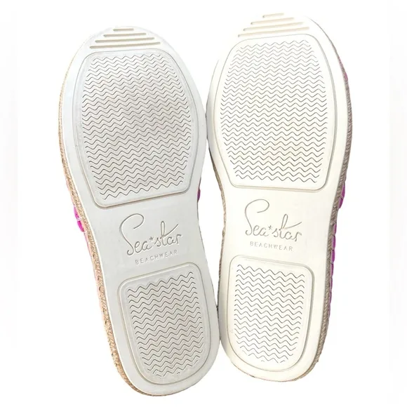 Sea Star Hot Pink Water Friendly Women’s Beachcomber Espadrilles Size W6