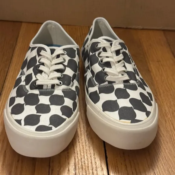 SeaVees Black and White Cow Print Sneakers