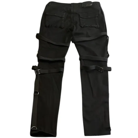 Serenede Size 36 Black Bondage Pants