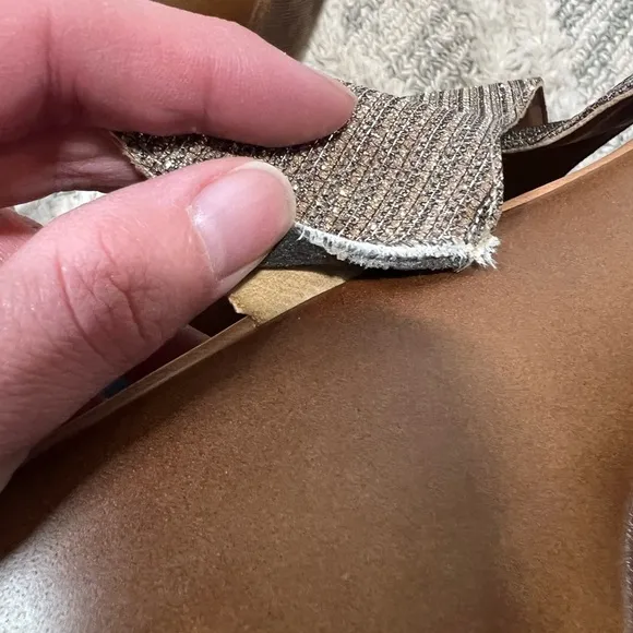Seychelles Brown Textured Slingback Sandals